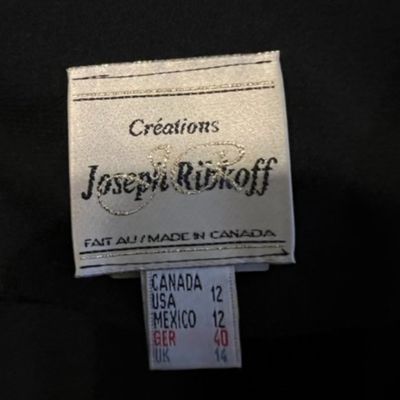 Black soft crepe jacket - Picture 4 of 4